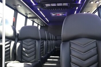 Bridgeport Minibus Interior