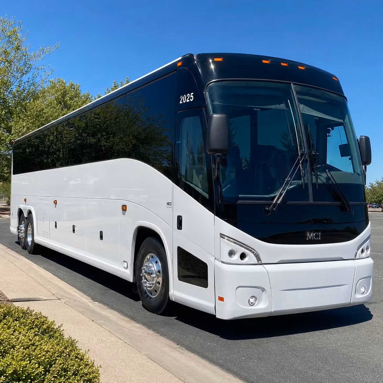 56 passenger charter bus