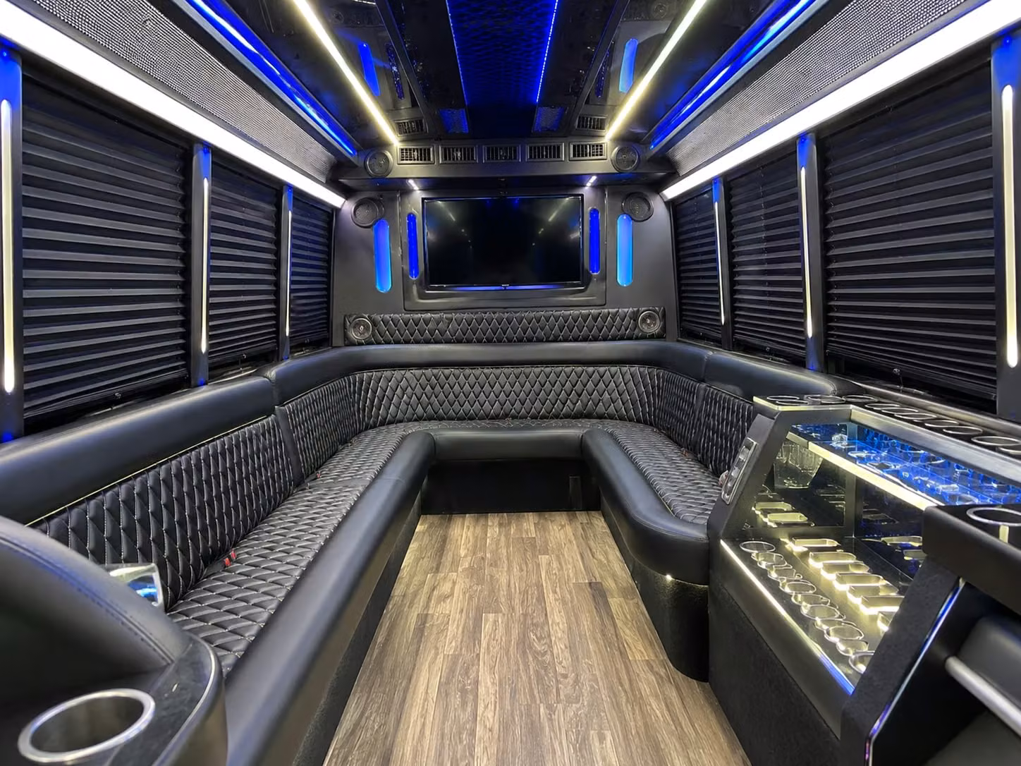 charterbusbridgeport com makes it easy to find prom party buses in bridgeport with a built in bar and led lighting