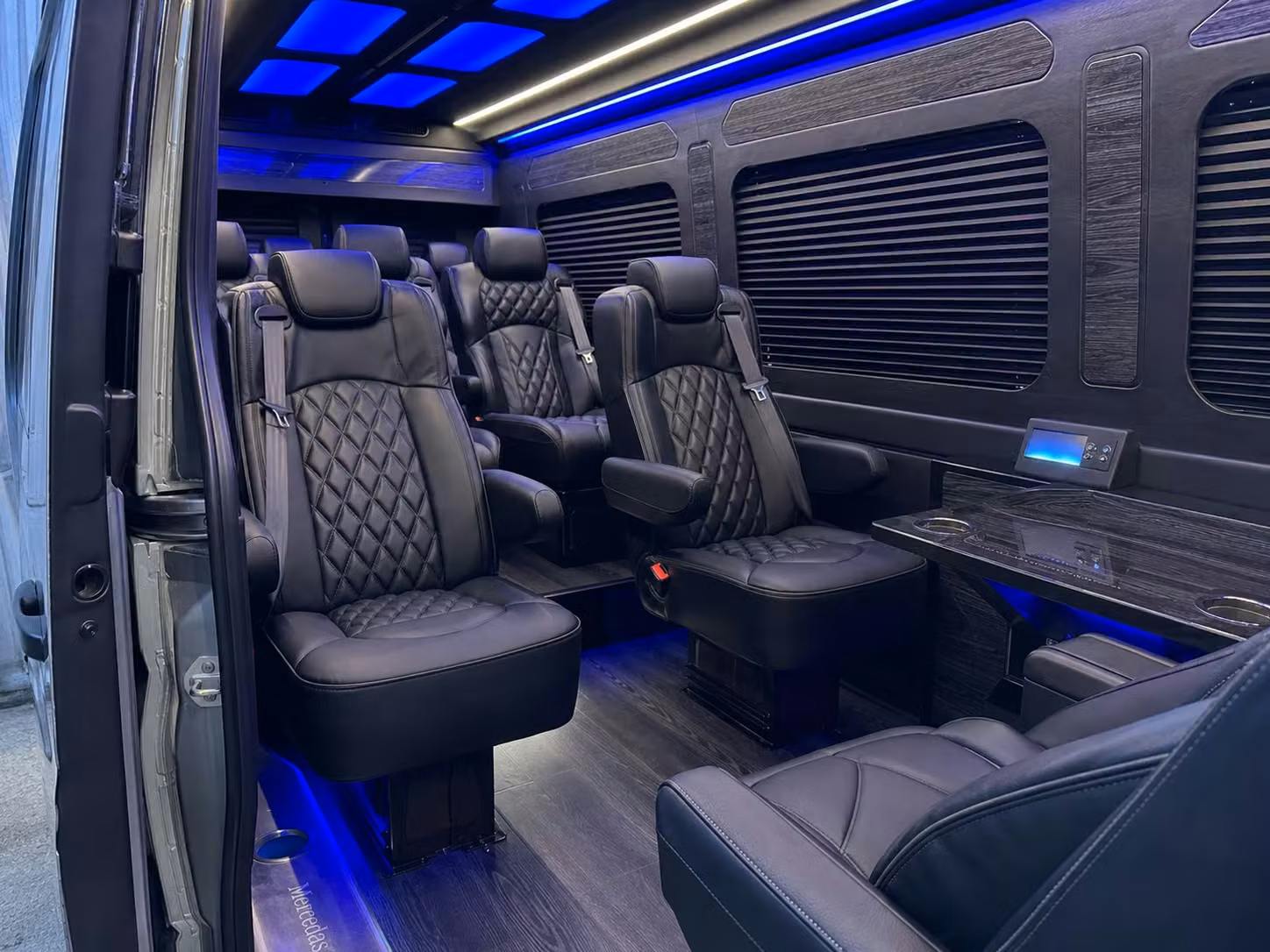 sprinter van transportation for groups and events across bridgeport