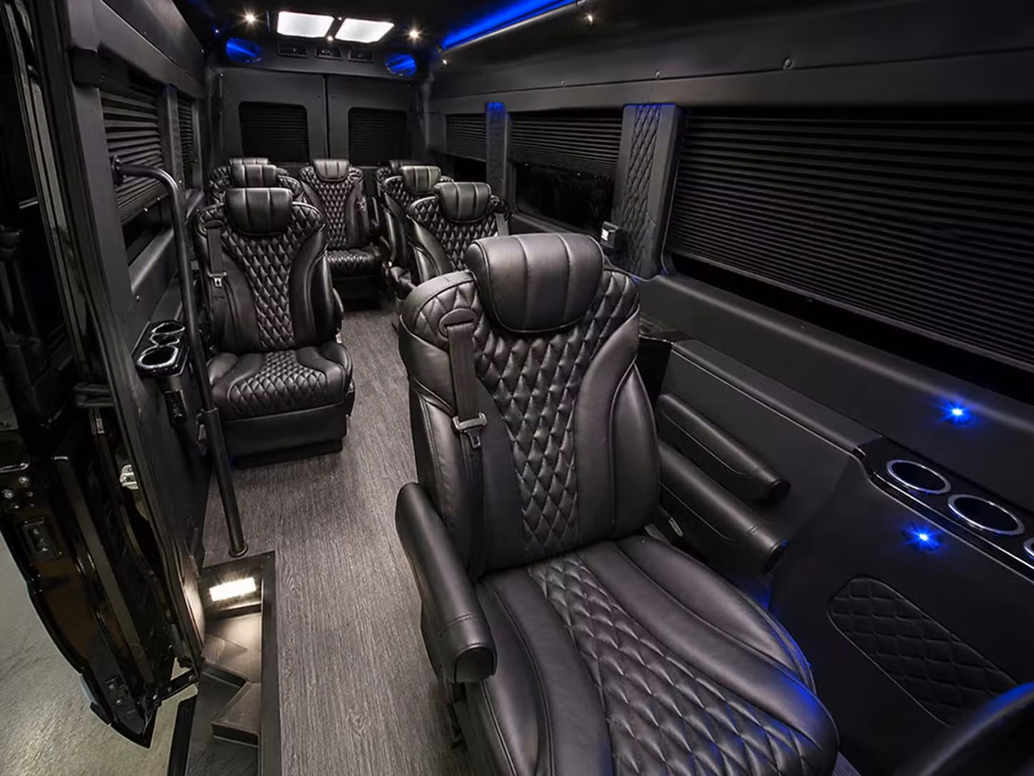 sprinter van with driver interior