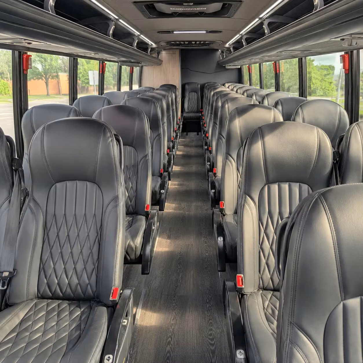 use a minibus or sprinter van for smaller bridgeport airport runs